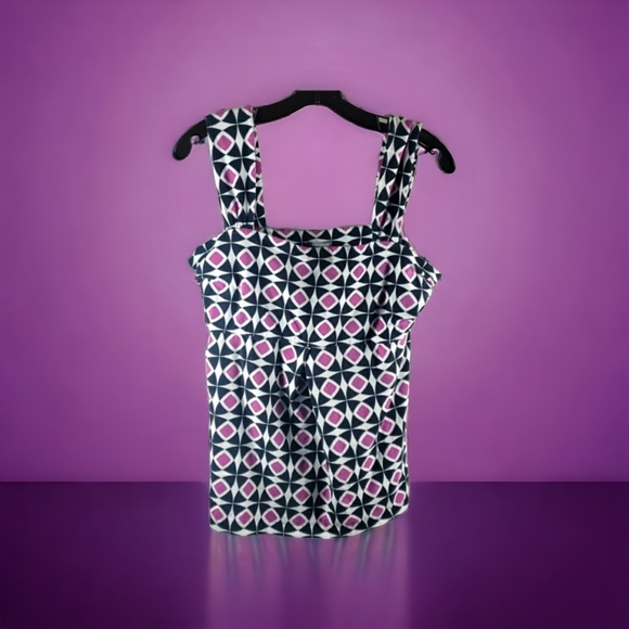Ann Taylor Tops - Geometric Print Tank